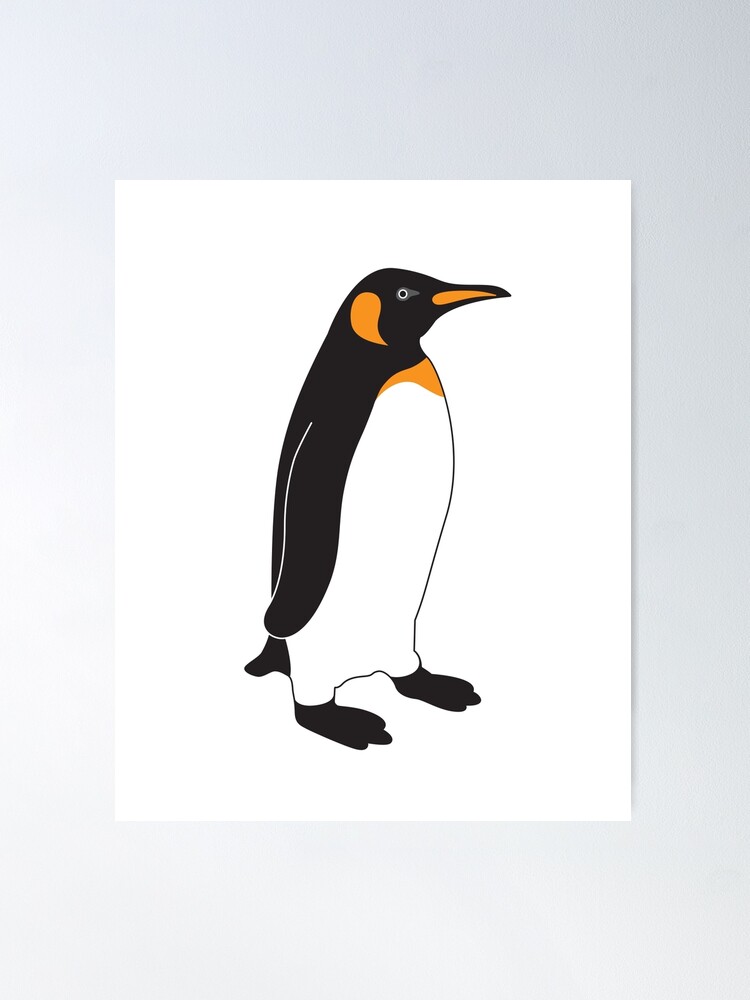 Funny Penguin In Jacket Classic T-Shirt for Sale by artist-mac in 2023