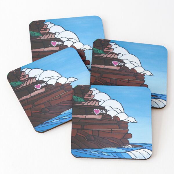 Item preview, QBC - Queenscliff Beach - #ReoSurf Art designed and sold by David Bell.