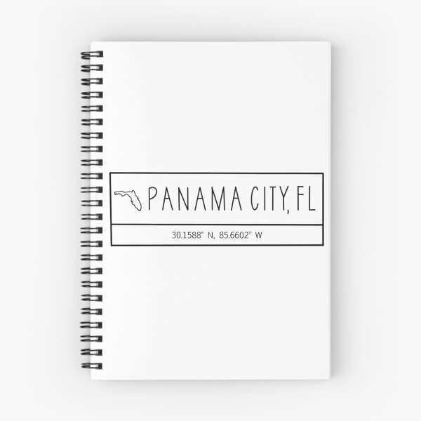 Item preview, Panama City Florida Coordinates designed and sold by Emily Designs.