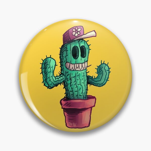 Item preview, Smiling Cactus designed and sold by Hellcowboy.