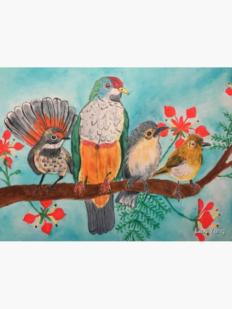 "Birds of the Mariana Islands" Sticker for Sale by adyang27 Redbubble