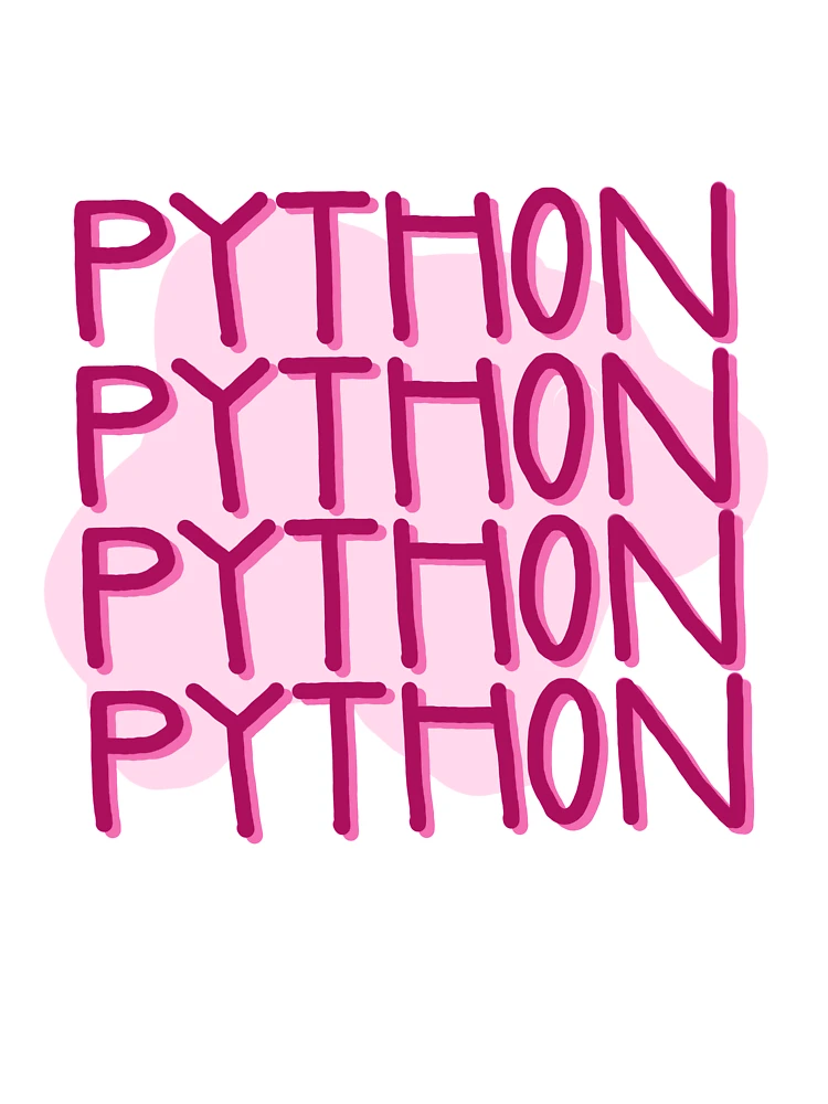 Aperçu 7 sur 7. T-shirt oversize avec l'œuvre Python, Python, Python créée et vendue par ienjoydogs.