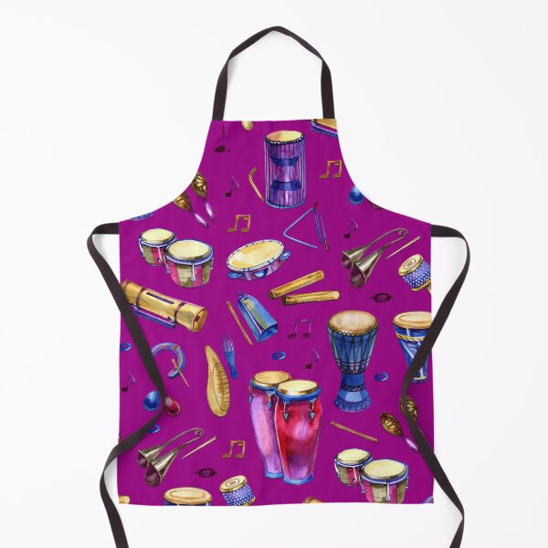 Artikelvorschau, Purple Percussion Instruments Delight entworfen und verkauft von Bliss Find And Design.