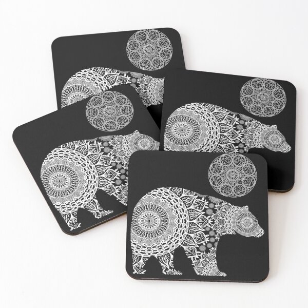 Item preview, Mandala Bear Nature designed and sold by jorgeurbina.