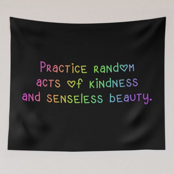 Item preview, Rainbow "Random Acts Of Kindness" designed and sold by Whoopsidoodle.