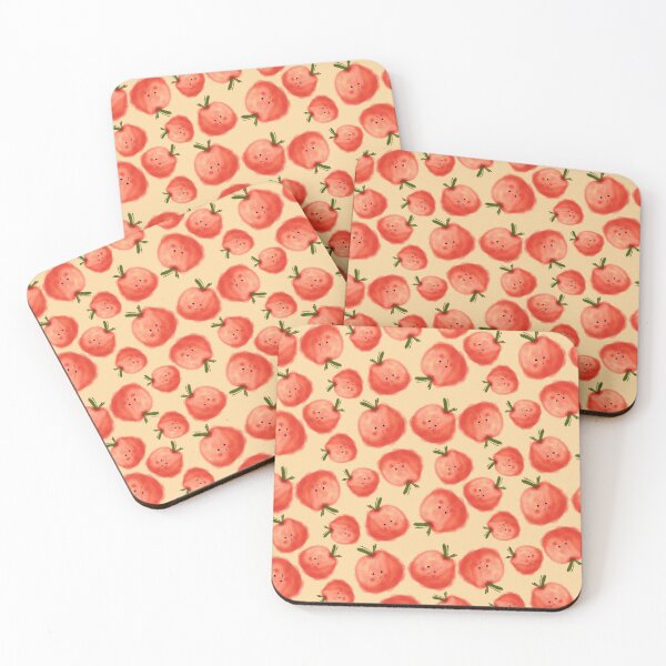 Item preview, Cute Peaches Pattern designed and sold by Stephanie McRae.