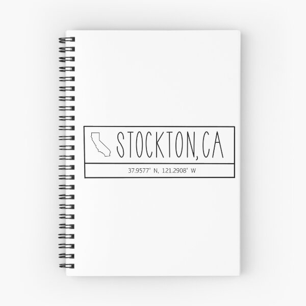 Item preview, Stockton California Coordinates designed and sold by Emily Designs.