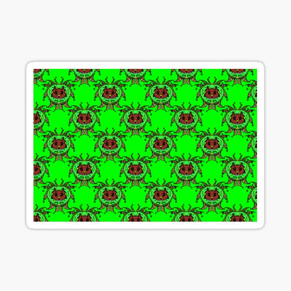 Green Pup | Doodle Art Sticker