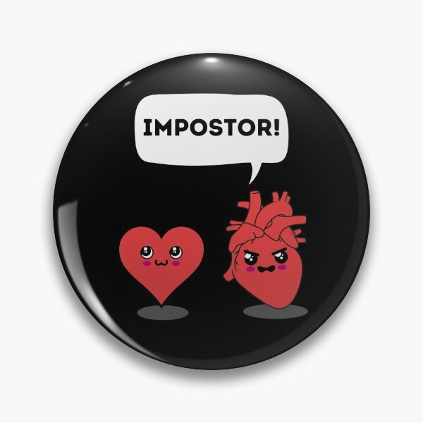 Item preview, Cute Kawaii Heart is an Impostor designed and sold by Frosty1489.