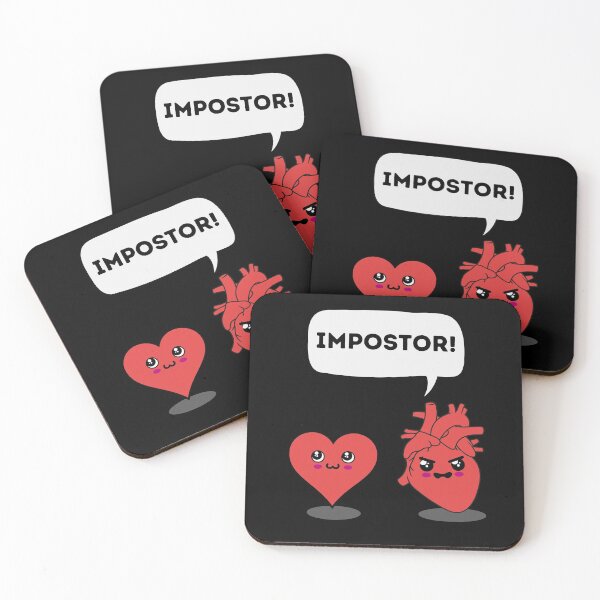 Item preview, Cute Kawaii Heart is an Impostor designed and sold by Frosty1489.