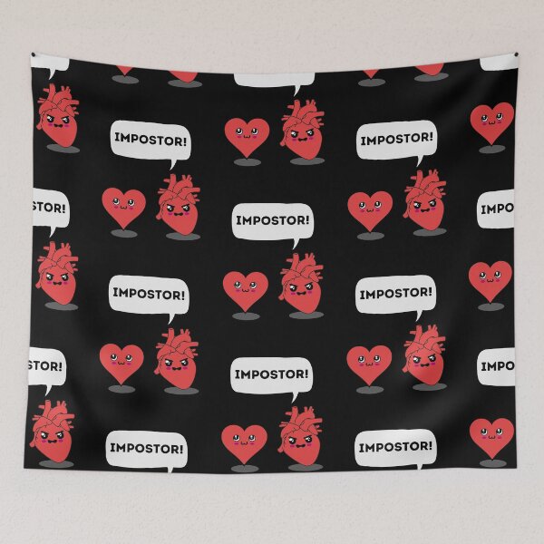 Item preview, Cute Kawaii Heart is an Impostor designed and sold by Frosty1489.