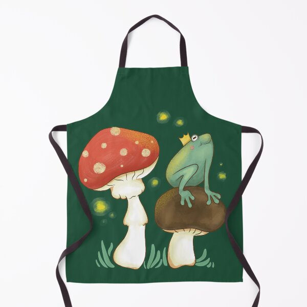 Item preview, Firefly Frog Prince Of The Mushrooms  designed and sold by OhMyStarling.