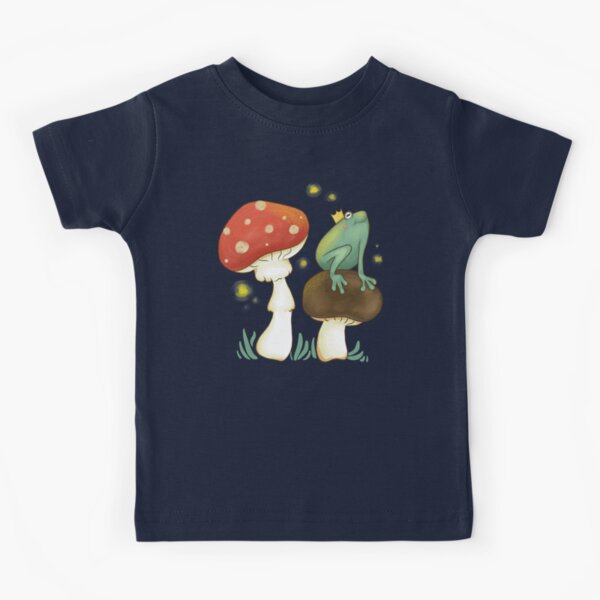 Item preview, Firefly Frog Prince Of The Mushrooms  designed and sold by OhMyStarling.