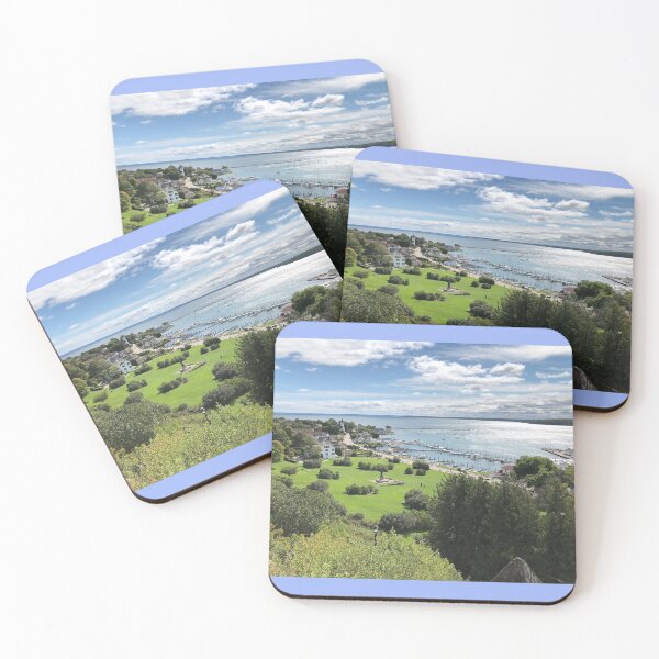 Item preview, Mackinac Island Harbor designed and sold by spicygarb.