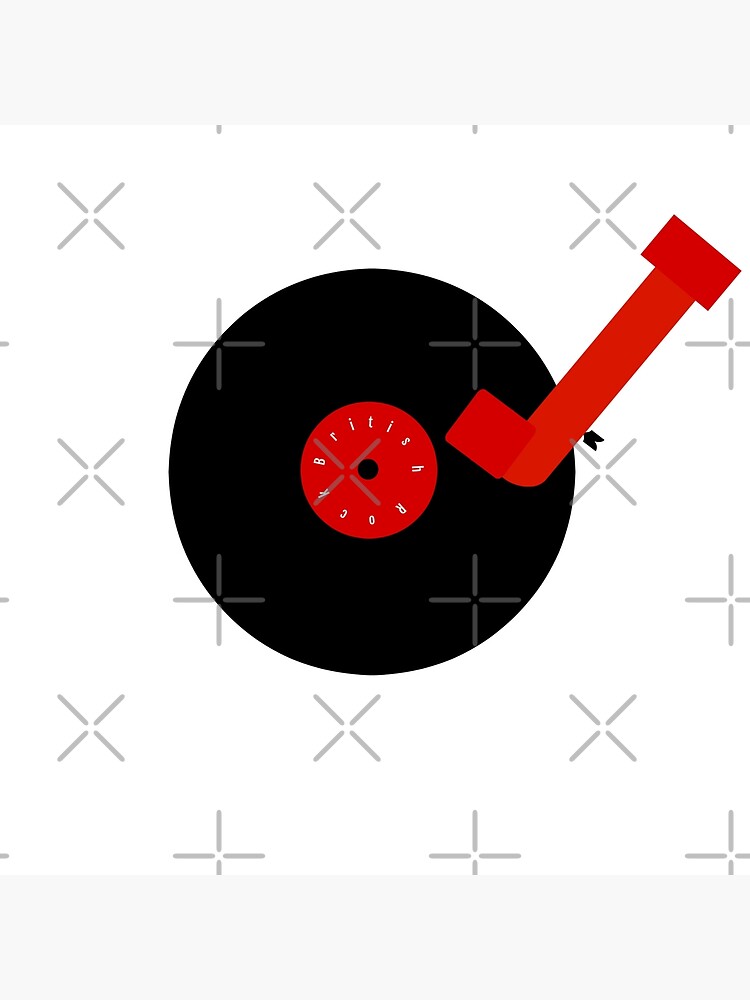 British Rock-Vinyl LP-Turntable by Matlgirl