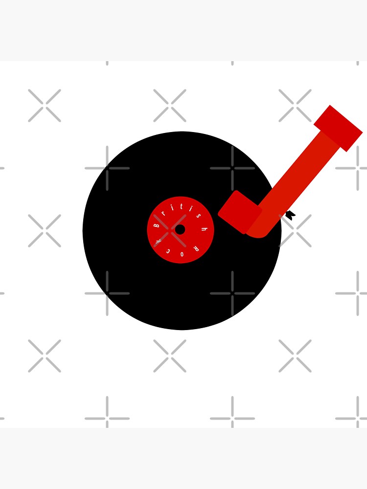 British Rock-Vinyl LP-Turntable by Matlgirl