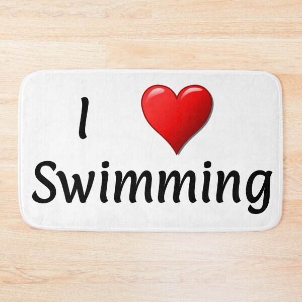 Item preview, I love swimming  designed and sold by Water Sports and Safety.
