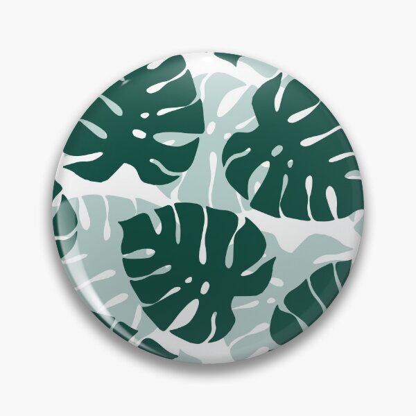 Item preview, Tropical Philodendron Monstera Plant Pattern designed and sold by owliedesign.