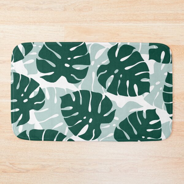 Item preview, Tropical Philodendron Monstera Plant Pattern designed and sold by owliedesign.