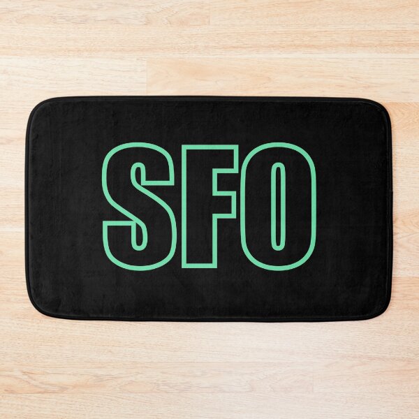 Item preview, SFO San Francisco CA California Airport Code  designed and sold by Lartheviking.