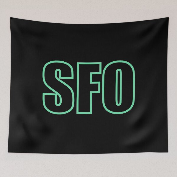 Item preview, SFO San Francisco CA California Airport Code  designed and sold by Lartheviking.
