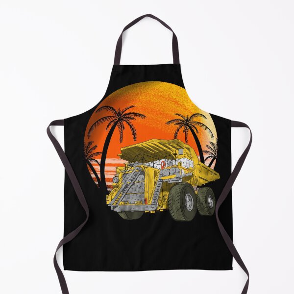 Item preview, vintage dump truck sunset designed and sold by damnoverload.