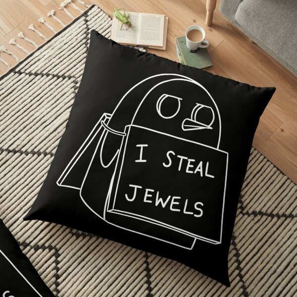 Gunter The Penguin Pillows Cushions Redbubble - gunther steals jewels roblox