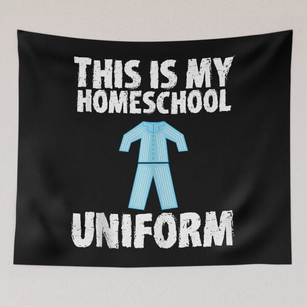 Item preview, This is My Homeschool Uniform Funny Pajamas designed and sold by ClarkeLilly.