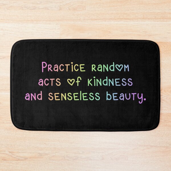 Item preview, Rainbow "Random Acts Of Kindness" designed and sold by Whoopsidoodle.
