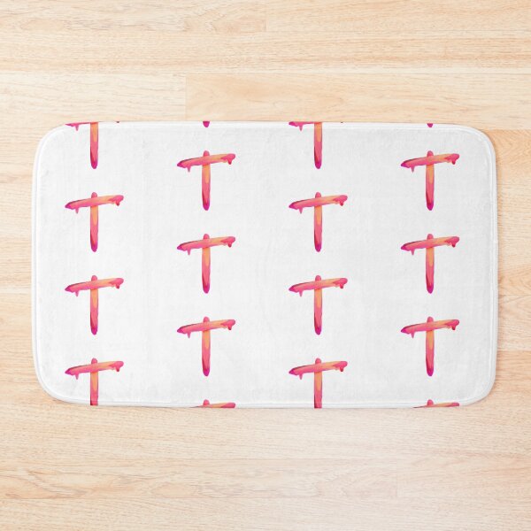 Item preview, Letter T Pink Dripping Paint  designed and sold by Krafty  Arts Studio.