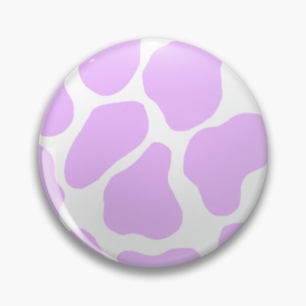 Item preview, Purple cow print mask designed and sold by ArtByMal.
