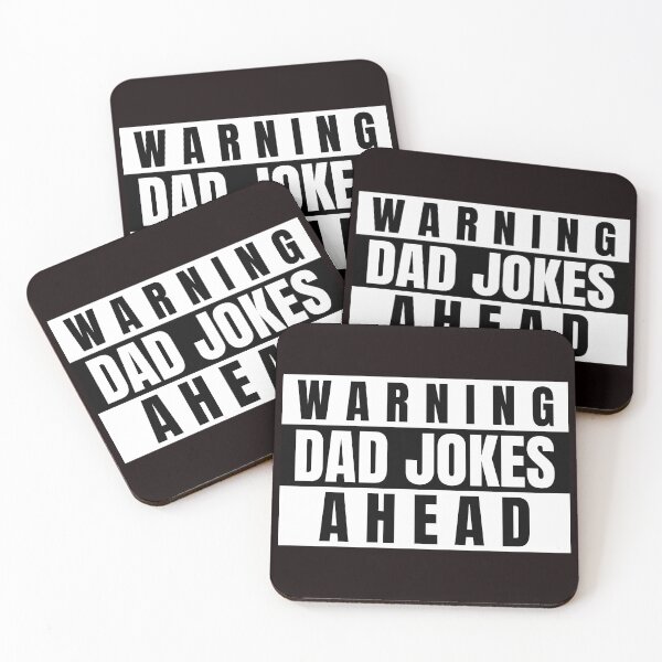 Item preview, WARNING DAD JOKES AHEAD LOGO T SHIRT designed and sold by BLAKVERSE DESIGNS.
