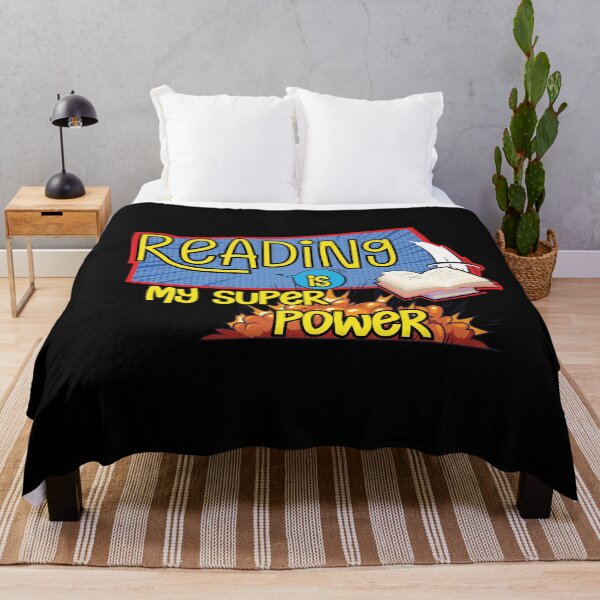 Item preview, Reading is my Superpower designed and sold by tinypurpleland.