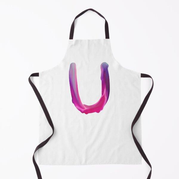 Item preview, Letter U Pink Dripping Paint  designed and sold by Krafty  Arts Studio.