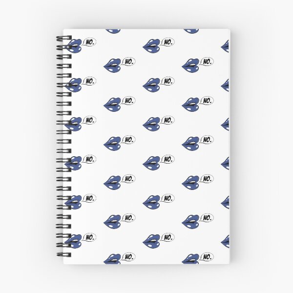 Item preview, "NO" Blue designed and sold by Karissa Tolliver.