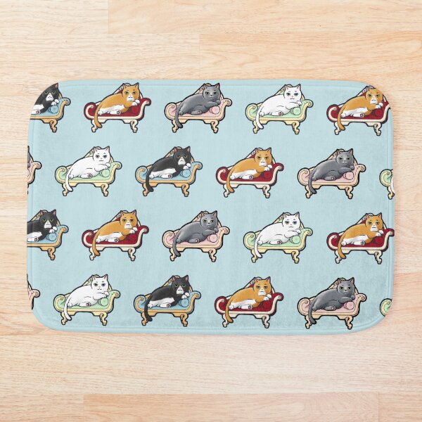 Chonk Lounge Cat Bath Mat