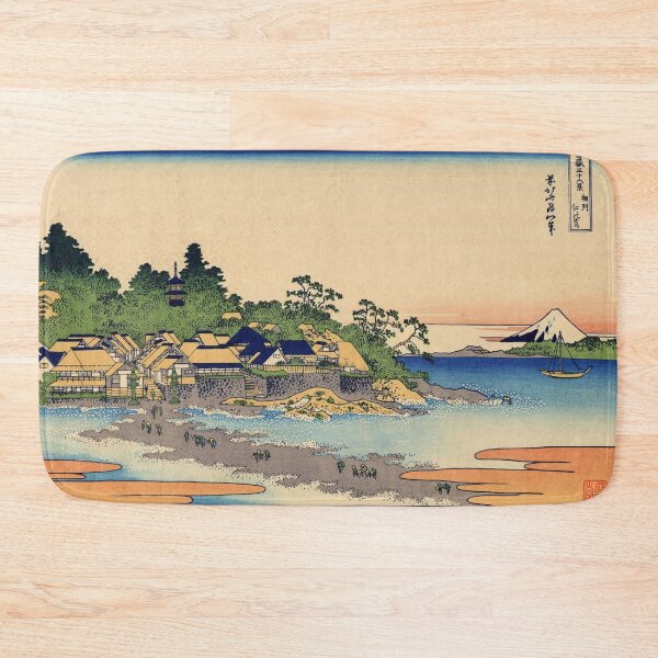 Item preview, Enoshima in the Sagami Province - Katsushika Hokusai designed and sold by CJET.