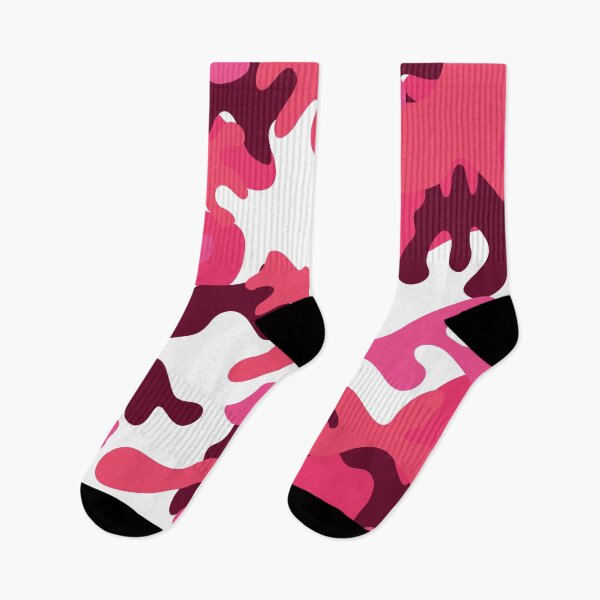 Artikelvorschau, Pinks Maroon White Camo Print Gesichtsmaske, Etui, Becher und mehr entworfen und verkauft von WOW TeesAndThings.