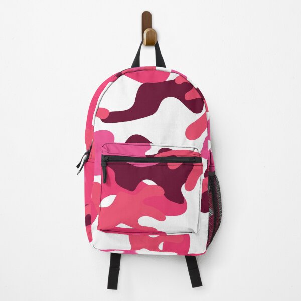 Item preview, Pinks Maroon White Camo Print Face Mask, Case, Mug and more designed and sold by WOW TeesAndThings.
