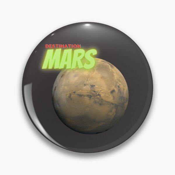 Aperçu de l'œuvre Destination Mars créée et vendue par SpaceWarp.