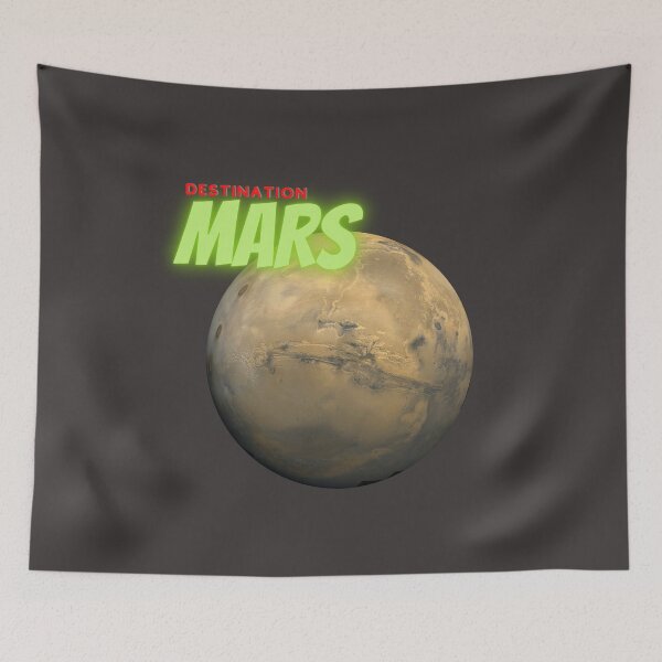 Aperçu de l'œuvre Destination Mars créée et vendue par SpaceWarp.