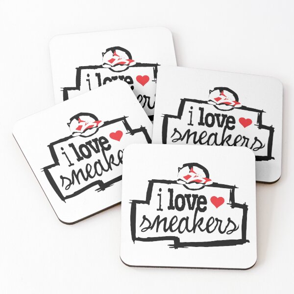 Item preview, I Love Sneakers Carmines designed and sold by Tee4Daily.