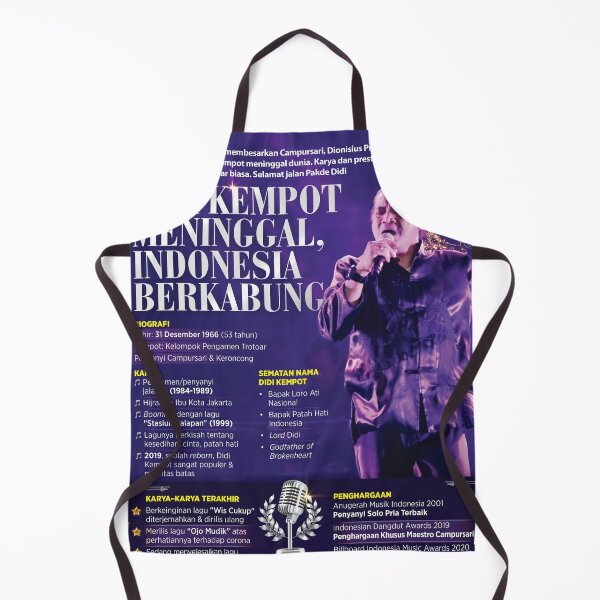 Item preview, Didi Kempot Profile Indonesia designed and sold by LolaWheeler.