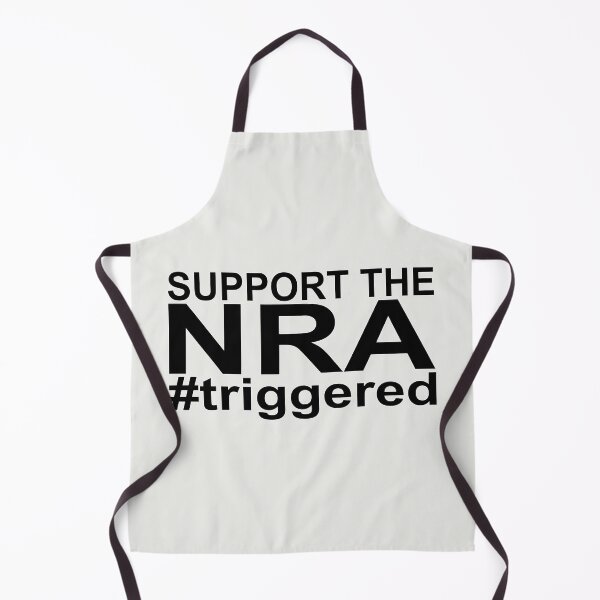 Item preview, support the NRA, #triggered designed and sold by Val Goretsky.