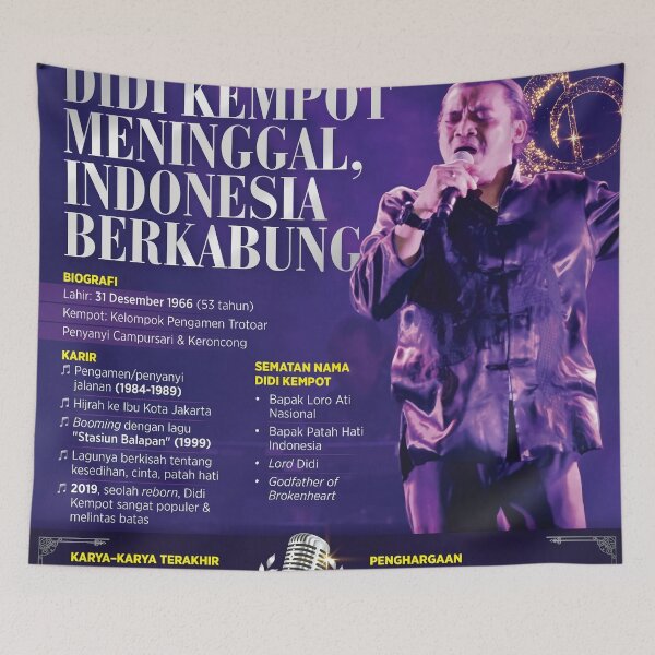 Item preview, Didi Kempot Profile Indonesia designed and sold by LolaWheeler.