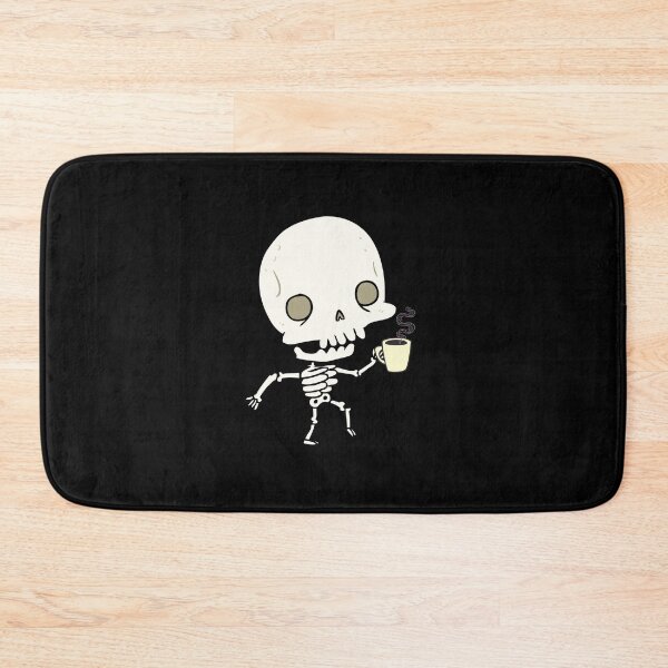Item preview, Skeleton drinking coffee designed and sold by Mya4You.
