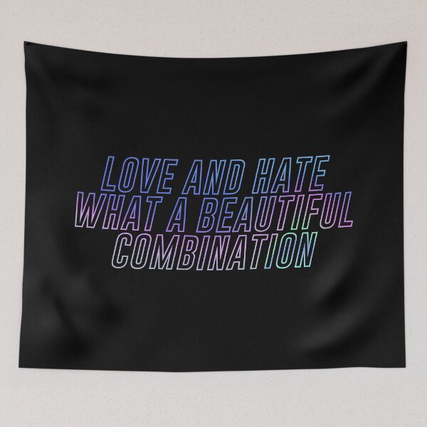 Item preview, Love and hate (rainbow) designed and sold by didijuca.