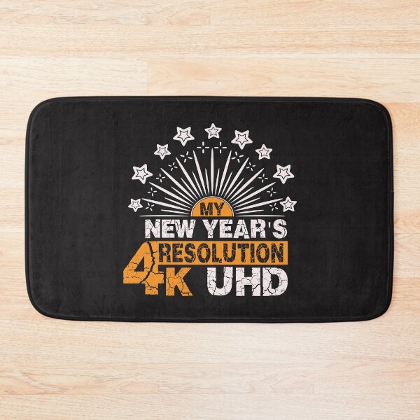 Item preview, New Years Resolution 4k designed and sold by spicygarb.