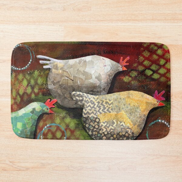 Item preview, pollos de técnica mixta designed and sold by CindyGrosch.