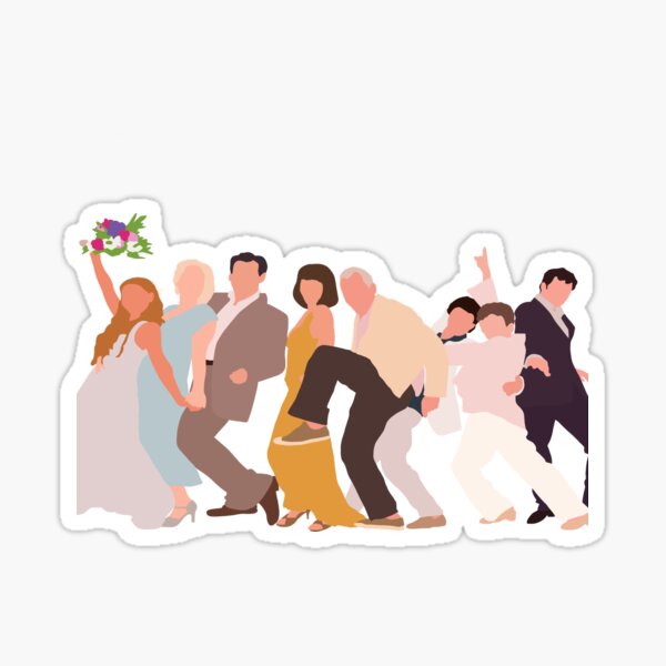 Mama Mia Cast Sticker
